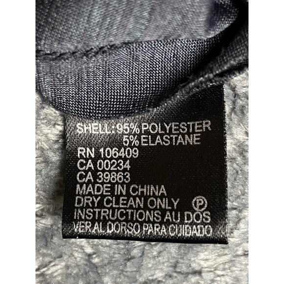 Tahari Arthur's S. Levine Tiered Dress Size 10 Gray Layered Pull Over 3/4 Sleeve - Picture 8 of 13